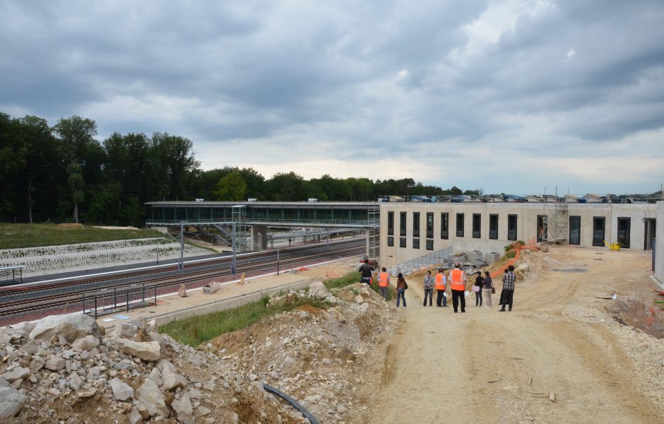 DIAPORAMA Les premières images de la gare Besançon TGV •