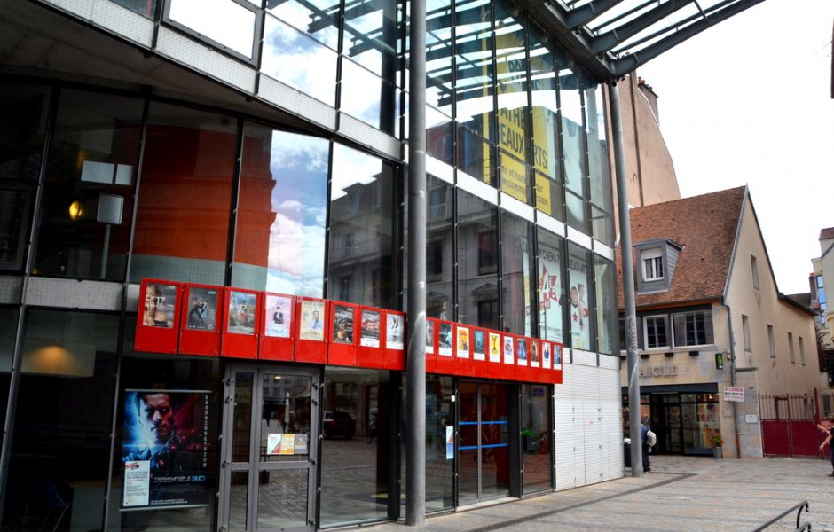 Cinéma Pathé Beaux-Arts, rue Gustave Courbet à Besançon ©Alexane Alfaro ©