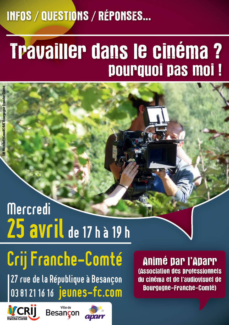 ‘Travailler dans le cinéma, pourquoi pas moi?’ •