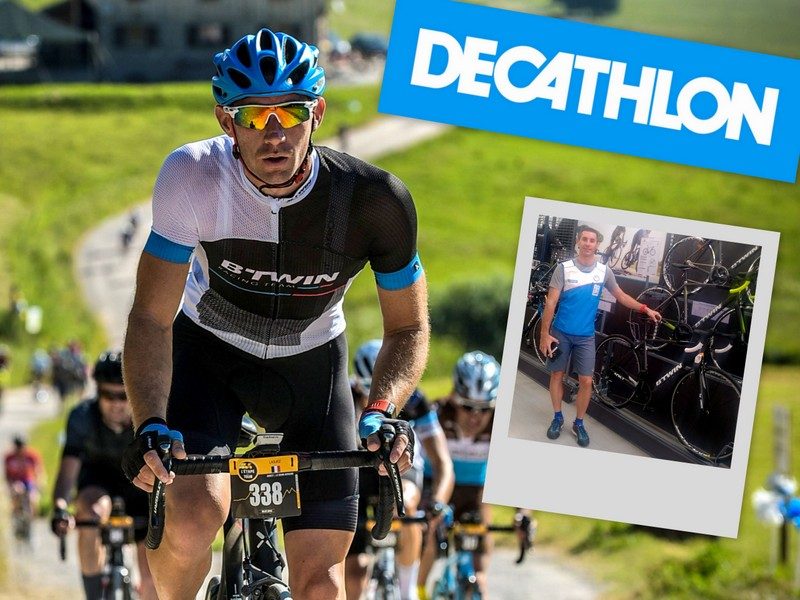 Guillaume, spécialisé dans le vélo de route chez Décathlon à Besançon ©DR ©