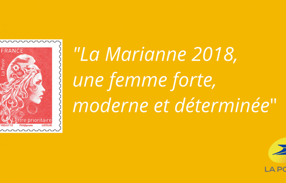 Timbre-poste : le nouveau visage de la Marianne •