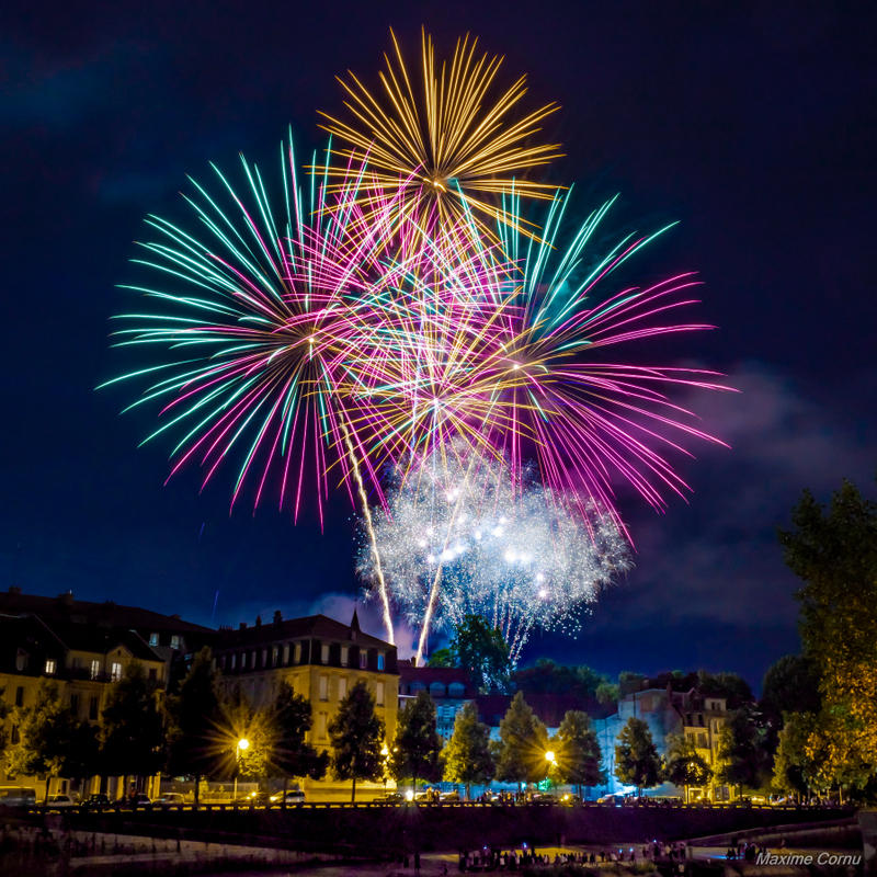 Feu d’artifice : retour sur vos photos du 14 juillet à Besançon ...