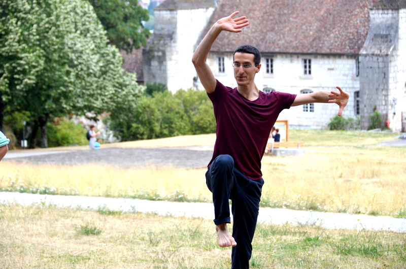 Qi Gong à la Citadelle de Besançon avec Maximilien Royo cet été ©Alexane Alfaro ©