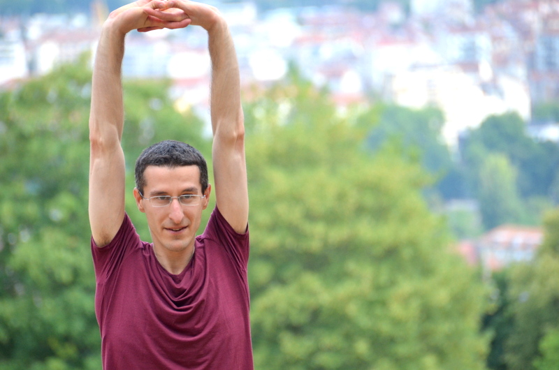 Qi Gong à la Citadelle de Besançon avec Maximilien Royo cet été ©Alexane Alfaro ©