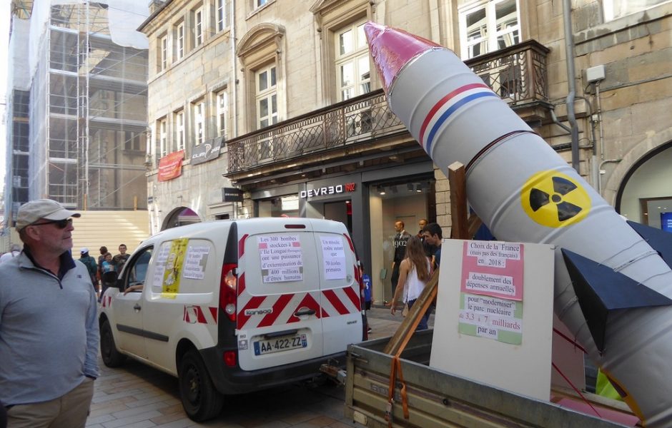 Samedi 22 septembre 2018 à Besançon ©Mouvement pour la Paix ©