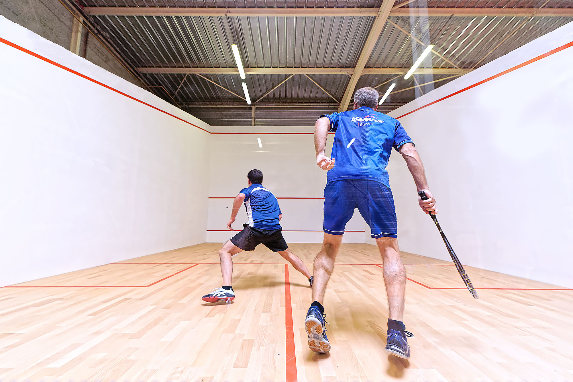 Nouveau au Play Arena à Besançon deux terrains de squash ! •