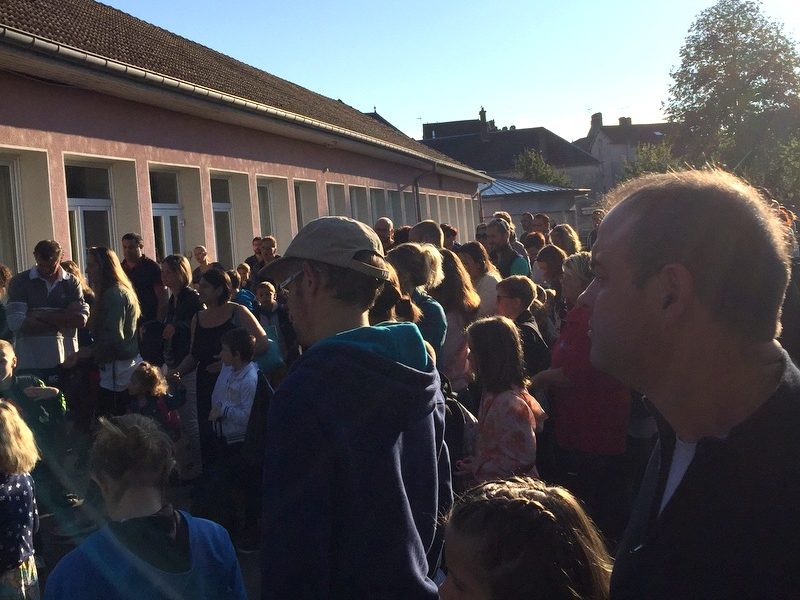 Mobilisation des parents d'élèves à l'école de Quingey - ©Florence D. ©
