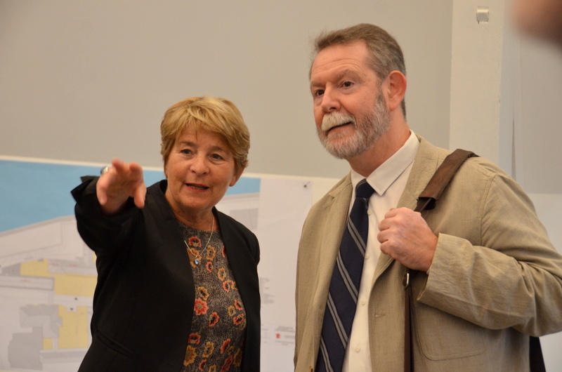 Marie-Guite Dufay, présidente de la Région Bourgogne Franche-Comté et Jean-François Chanet, recteur de l'Académie de Besançon ©Alexane Alfaro ©