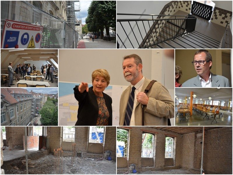 Visite du lycée Pasteur à Besançon lundi 3 septembre 2018 ©Alexane Alfaro ©