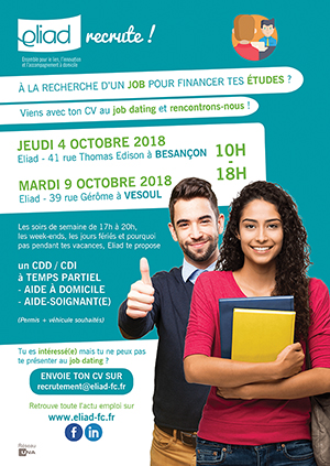 Eliad fait son job dating étudiant