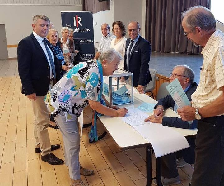 Elections internes Les Républicains dans le Doubs samedi 13 octobre 2018. ©Les Républicains ©