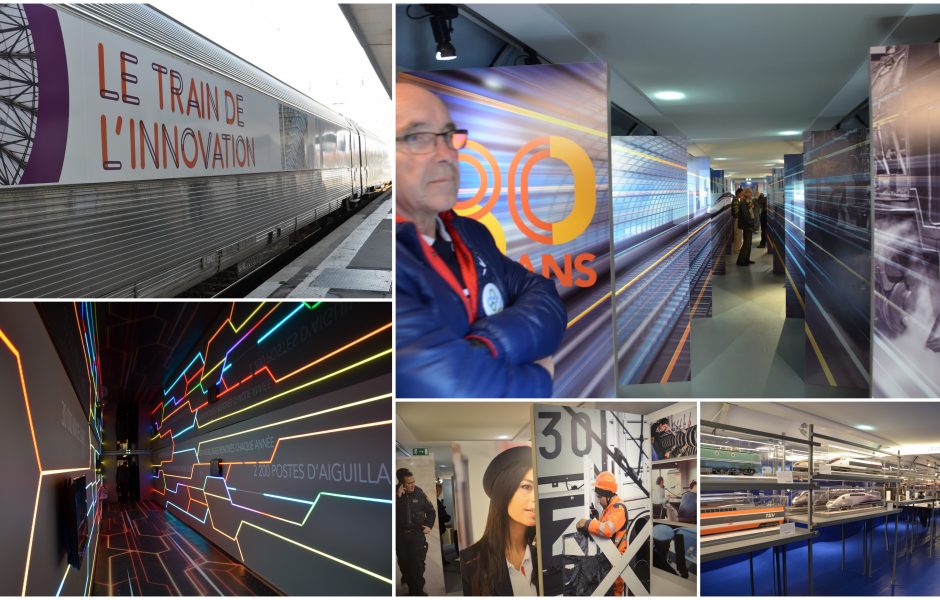 le train de l'innovation à Besançon - 80 ans SNCF © d poirier ©