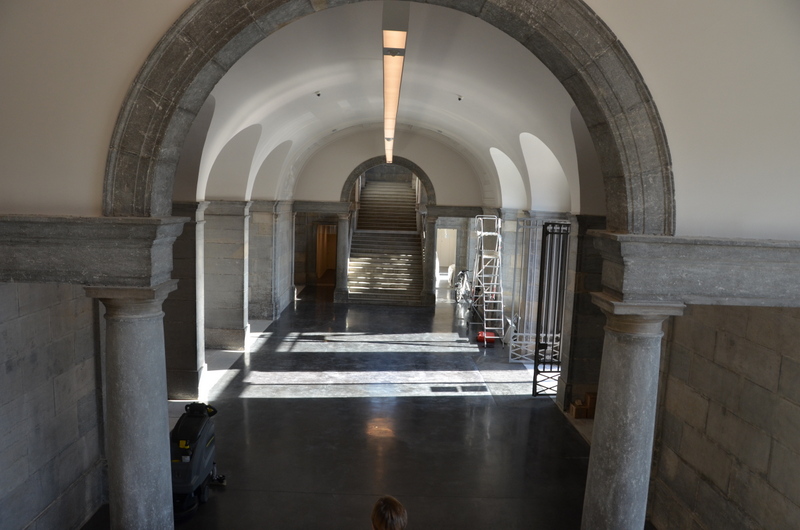 Le Musée des Beaux-Arts et d'Archéologie de Besançon, un mois avant sa réouverture (le 16 novembre) ©Alexane Alfaro ©