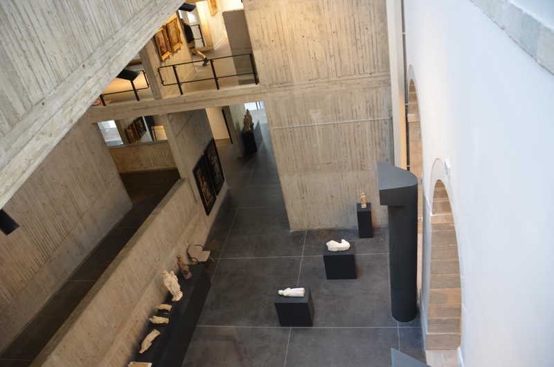 Le Musée des Beaux-Arts et d'Archéologie de Besançon, un mois avant sa réouverture (le 16 novembre) ©Alexane Alfaro ©