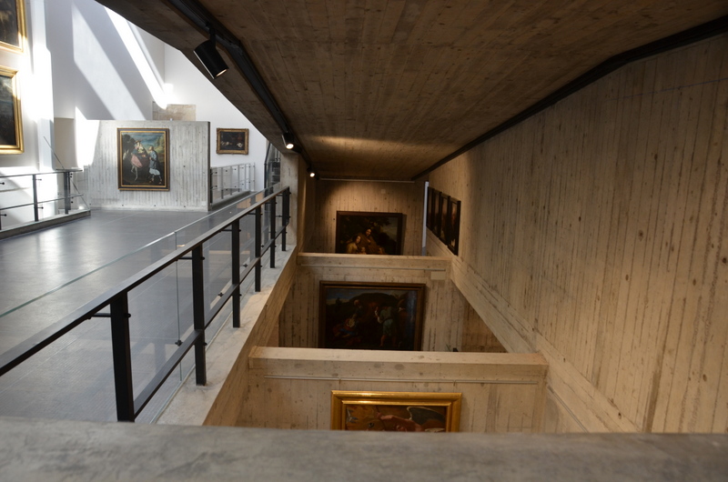 Le Musée des Beaux-Arts et d'Archéologie de Besançon, un mois avant sa réouverture (le 16 novembre) ©Alexane Alfaro ©