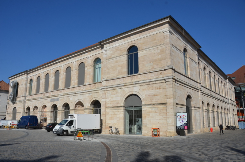 Le Musée des Beaux-Arts et d'Archéologie de Besançon, un mois avant sa réouverture (le 16 novembre) ©Alexane Alfaro ©