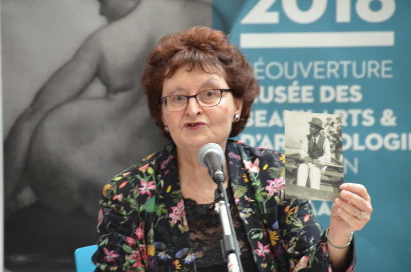 Chantal Duverget, donatrice au Musée des Beaux-Arts et d'Archéologie de Besançon ©Alexane Alfaro ©