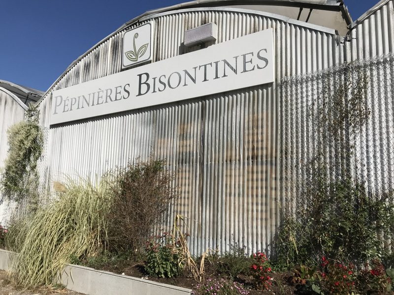 Les Pépinières Bisontines, 1 chemin des Vallières à Port Douvot à Besançon ©Alexane Alfaro ©