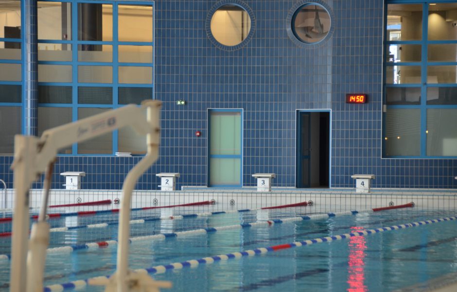 Piscine La Fayette, à Besançon © Hélène Loget