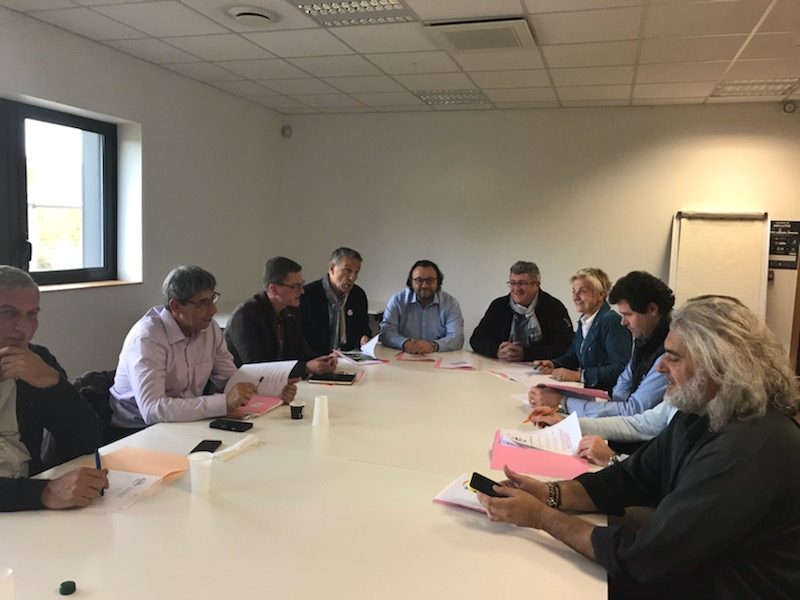 Réunion de la fédération régionale des travaux publics de Bourgogne-Franche-Comté du 8 novembre 2018 ©