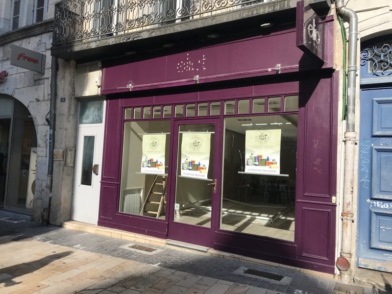 Le local de La Maison du savon de Marseille, Grande rue à Besançon ©Alexane Alfaro &copy;