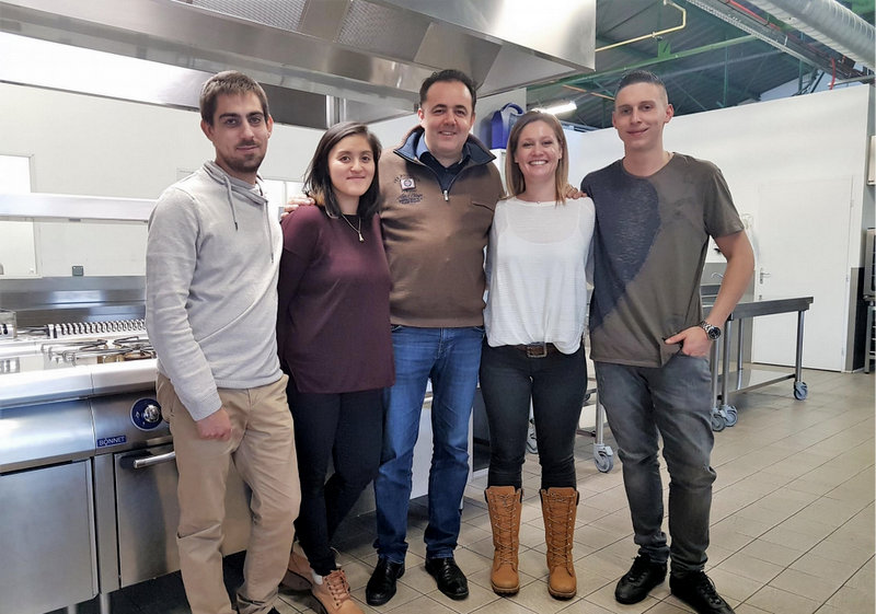 Thomas, Sandra, Romuald Fassenet, Elodie et Thibault. ©DR ©