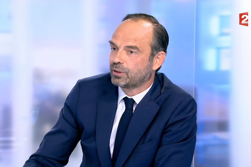 Edouard Philippe le 18 novembre 2018 au JT de France 2 © capture ecran France 2  ©