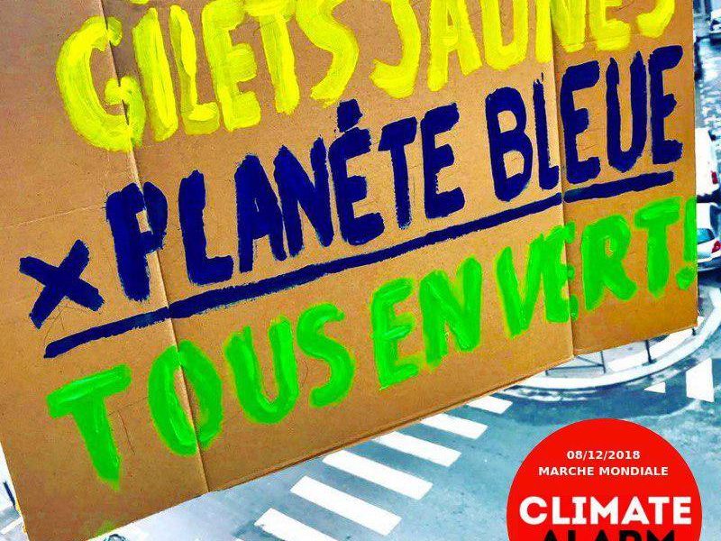 climate alarm 8 décembre 2018 © alternatiba  ©