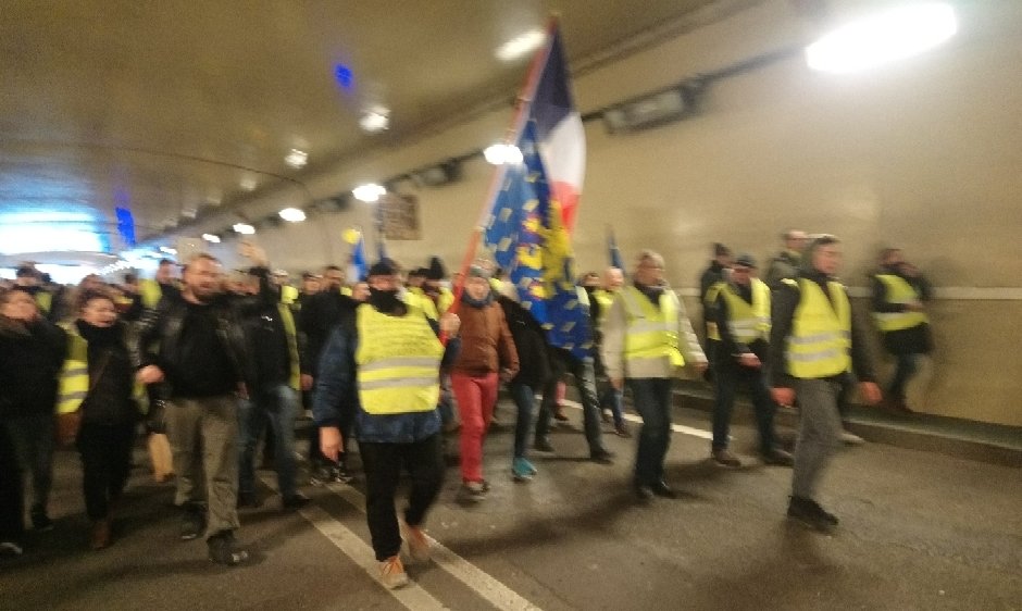 Manifestation des Gilets jaunes le 19 janvier 2019 ©maCommune ©