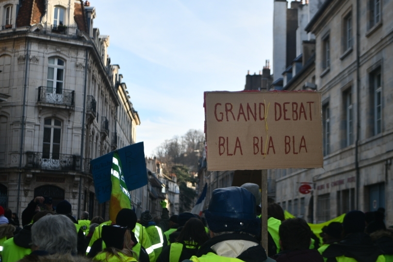 Manifestation des Gilets jaunes le 19 janvier 2019 ©maCommune ©