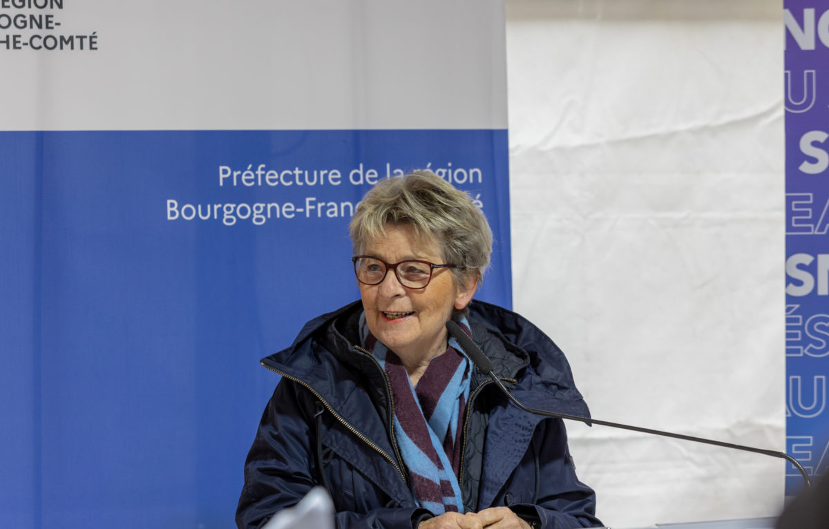 Marie-Guite Dufay, présidente de la Région BFC © Schlick Vincent