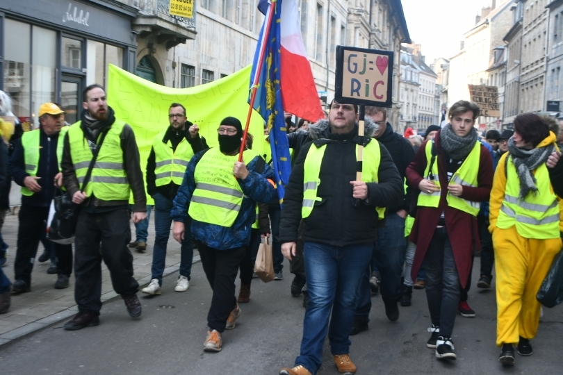 Manifestation des Gilets jaunes le 19 janvier 2019 ©maCommune ©