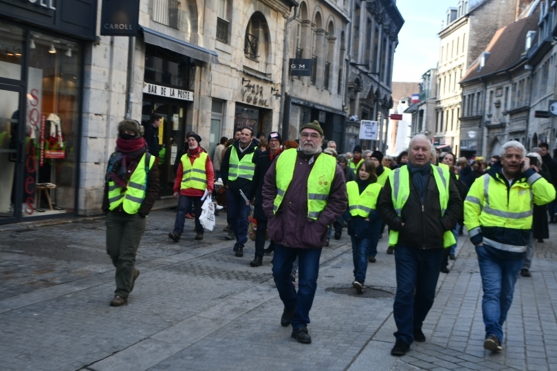 Manifestation des Gilets jaunes le 19 janvier 2019 ©maCommune ©