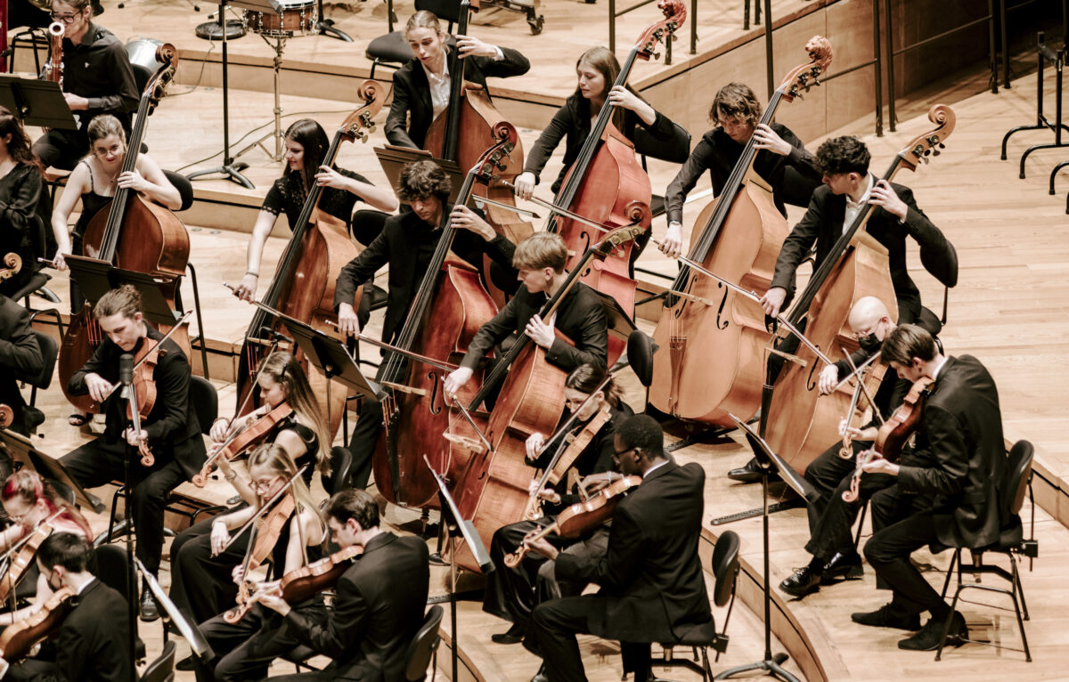 Concert de l'OFJ à la Philharmonie de Paris, le 11 décembre 2024. &copy;