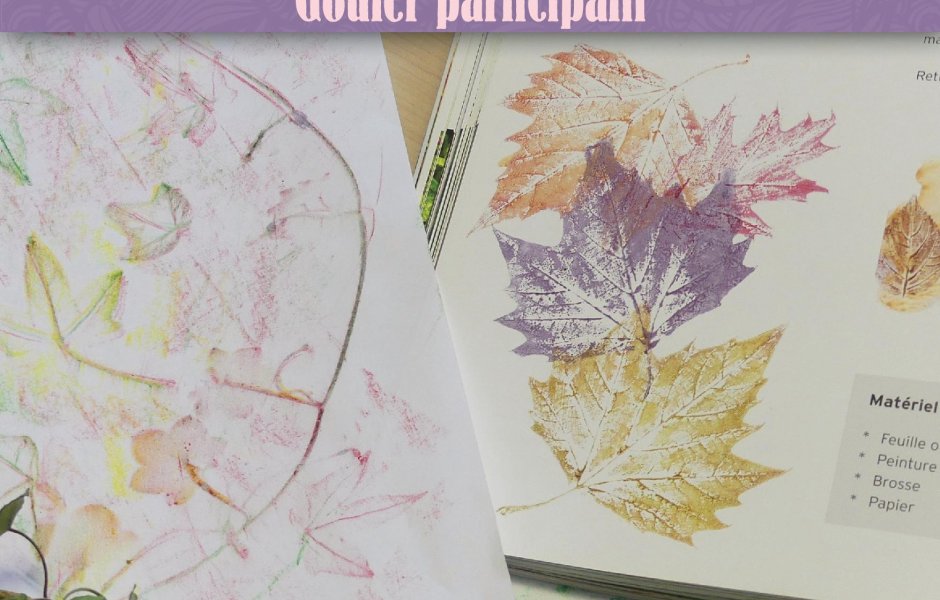 Affiche atelier floral enfant