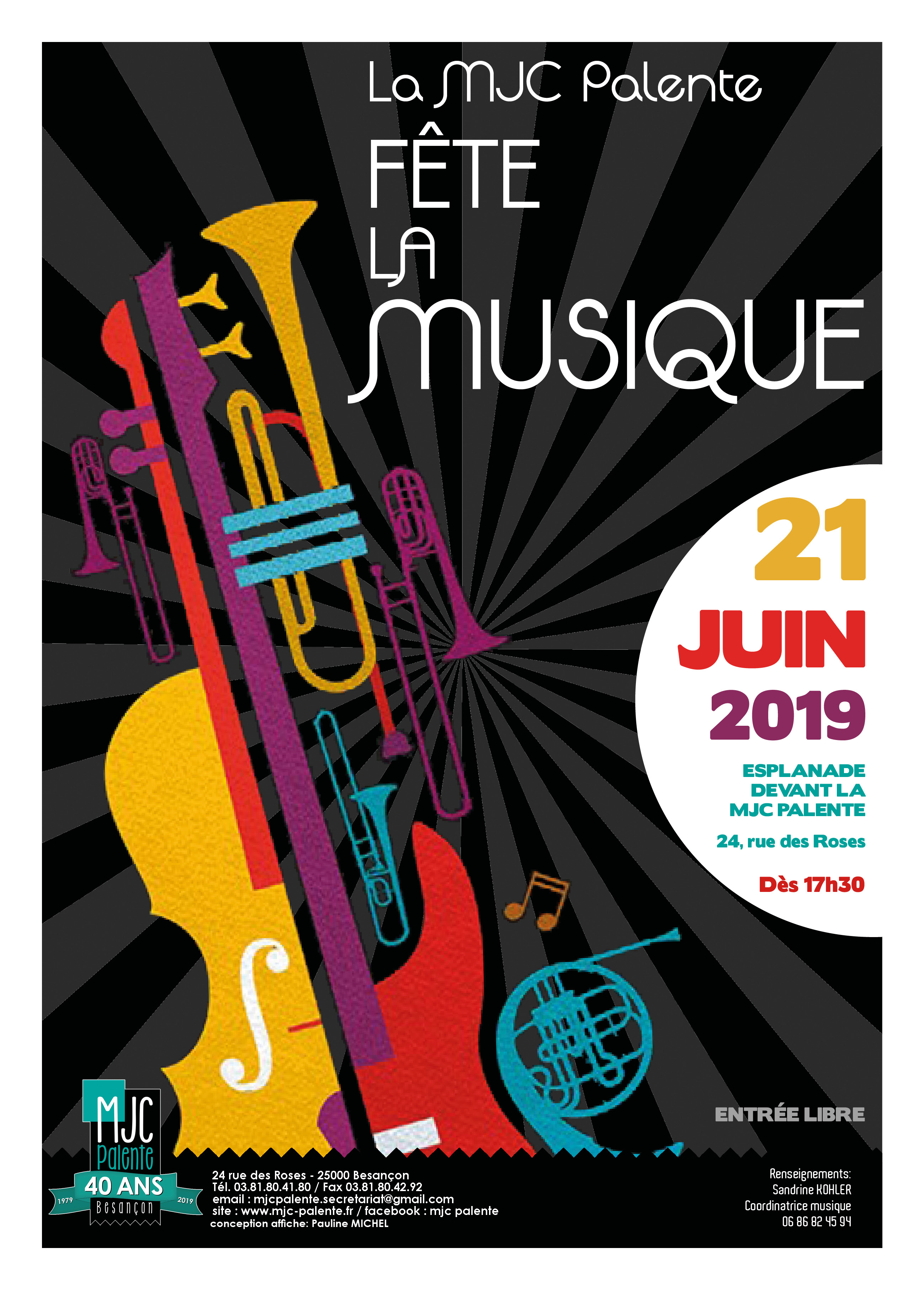 Fête de la musique à la MJC Palente • Fête de la musique à la MJC Palente •