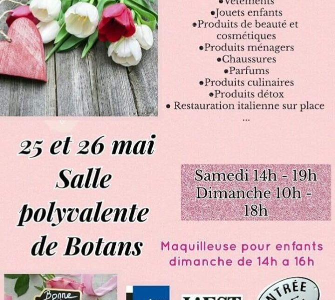 Affiche fête des mères
