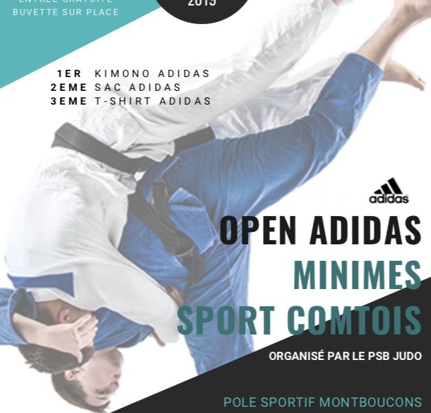 affiche open adidas 2019 fr