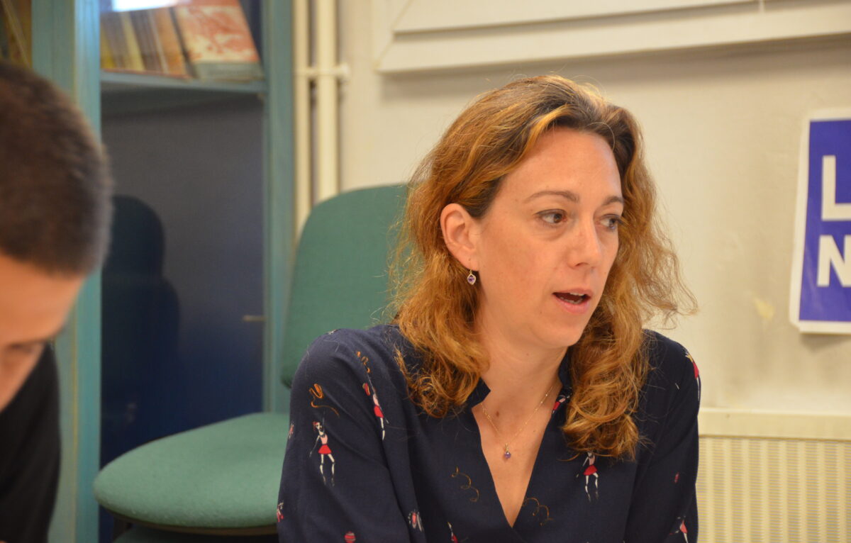 Aline Chassagne, conseillère municipale PCF &copy; Élodie R.