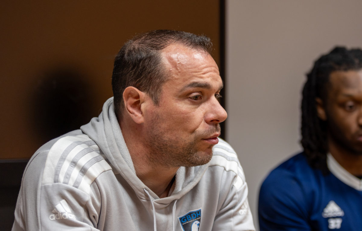 Christophe Viennet, coach GBDH © Vincent Schlik / stagiaire mCi