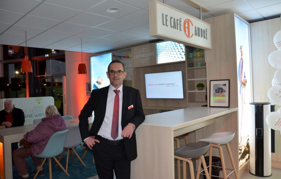 Arnaud Laffont, directeur de la concession Citroën de Besançon, Vesoul, Lure, Gray et Luxeuil-les-Bains© Hélène Loget ©