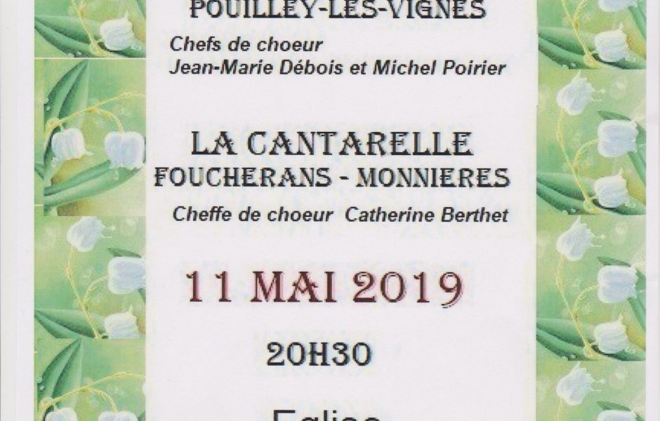 concert 11 mai 2019 cantilène