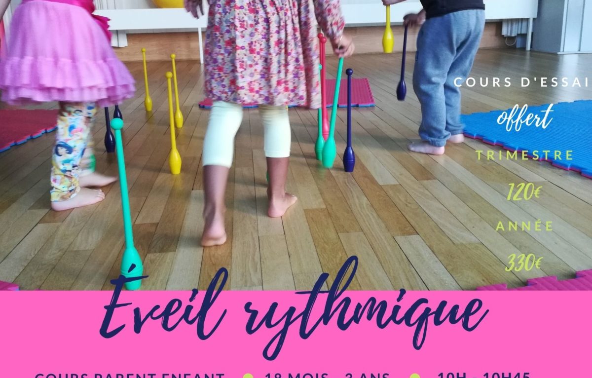 cours d'éveil rythmique 2020 2021