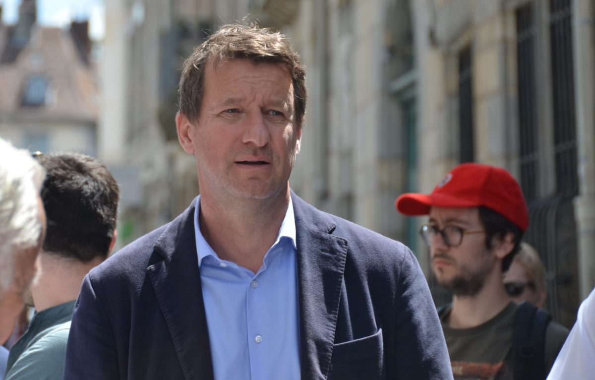 Archives - Yannick Jadot à Besançon le 25 mai 2022. © Thomas M