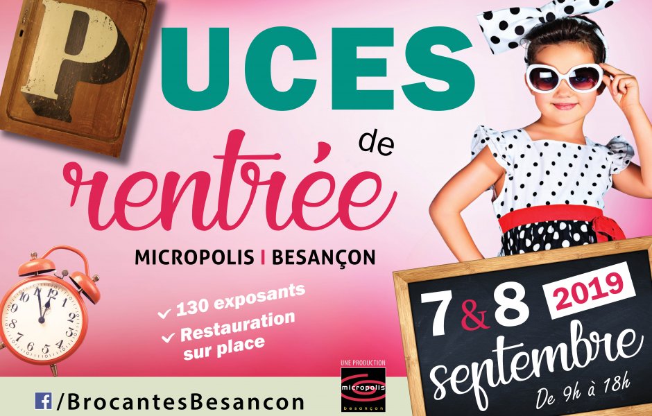 Puces de rentrée ©Micropolis