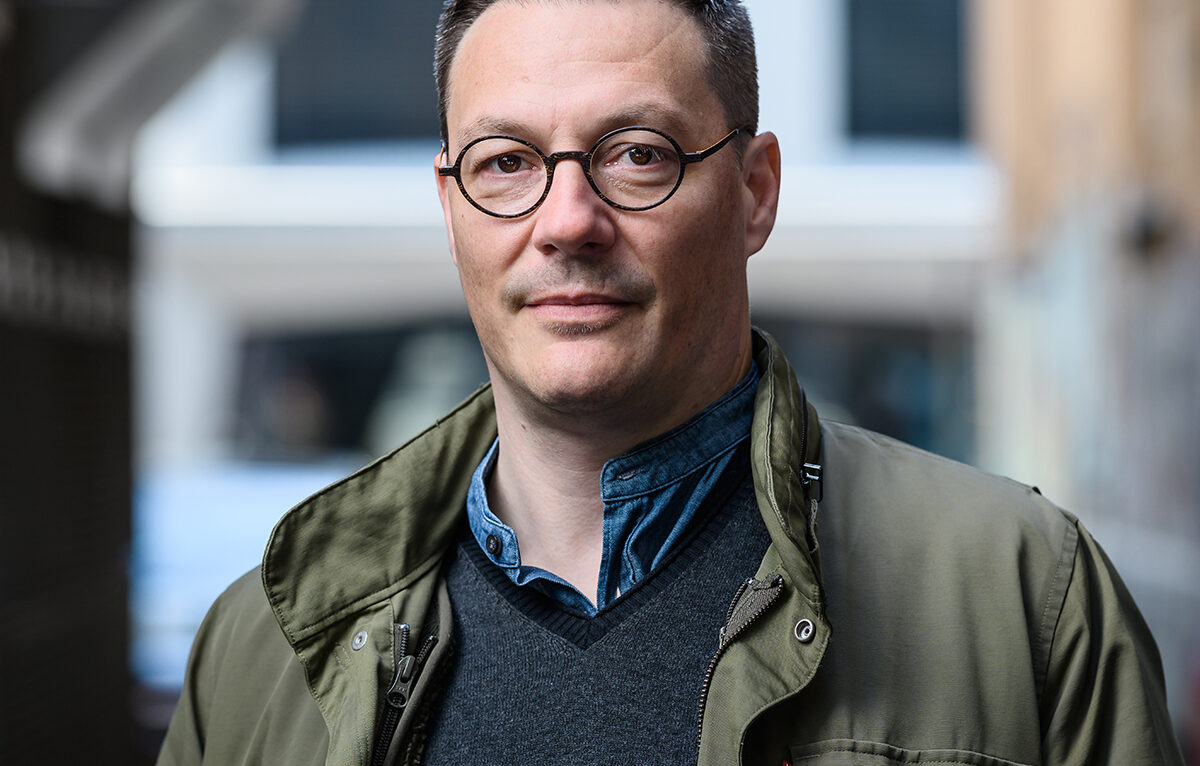 Lausanne, 18 mai 2021.Thierry Weber, professeur à la Haute Ecole de Musique (HEMU) de Lausanne.©François Wavre | Lundi13 &copy;