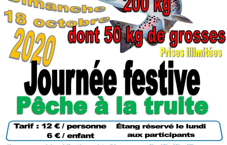 JOURNEE TRUITES 18 OCTOBRE