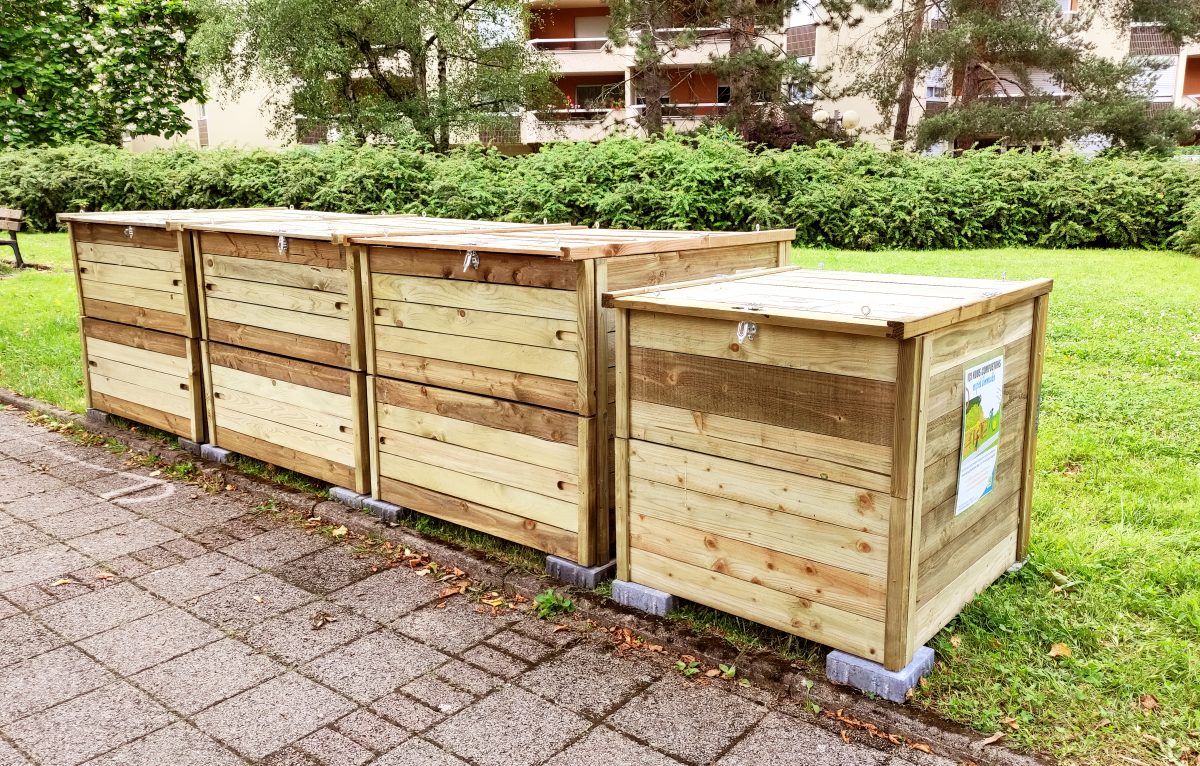 Composteurs de jardin en bois - petits et grands modèles 