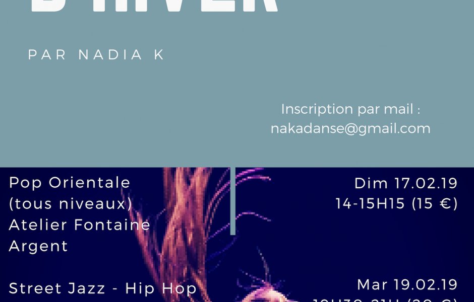 Poster – stages d'hiver