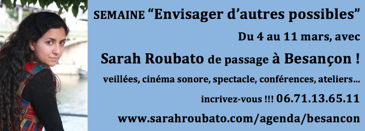 Sarah Roubato à Besançon